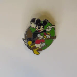 Disney DLR  Global Lanyard   Sports Duos  Mickey & Donald Baseball Pin