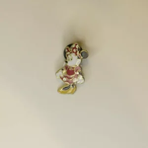 Disney Minnie, Standing with a Red and White PolkaDotted Dress Pin