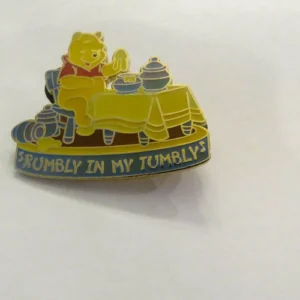 Disney Pooh Bear Rumbly in my Tumbly Store Pin