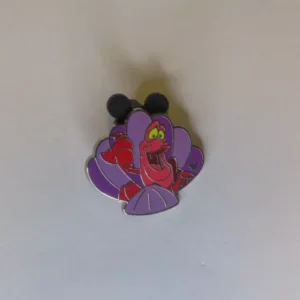 Disney DLR - 2009 hidden mickey - the little mermaid - sebastian Pin