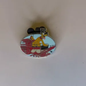 Disney hidden mickey transportation Pluto/fire department Pin