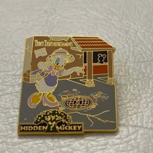 Disney Daisy Hidden Mickey Pin