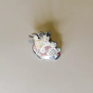Disney Red Car Mickey and Pluto Travel Company Pin