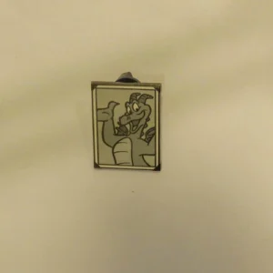 Disney Figment Black and White Portrait Mystery Pin