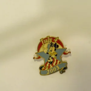 Disney July 4th, 2003, USA Minnie Mouse Pin