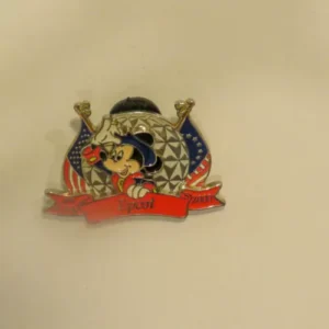 Disney    Mickey   Epcot Fourth of July 2000 Pin