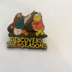 Disney Discovers the Season Owl and Winnie the Pooh Pin