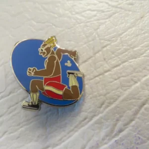 Disney Man Running Hidden Mickey Pin