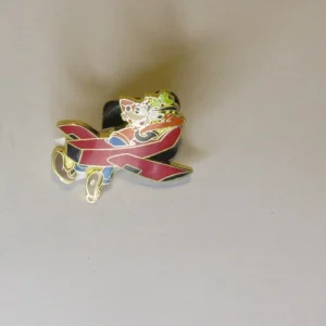 Disney Goofy AAA Travel Company Red Airplane Promotion Pin