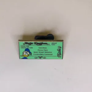 Disney WDW  Donald Duck  A Ticket  Magic Kingdom Ticket  Cast Lanyard  #3 Pin