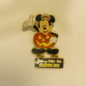 Disney Mickey Mouse Halloween Cruise DCL 2001 Dangle HTF LE Pin