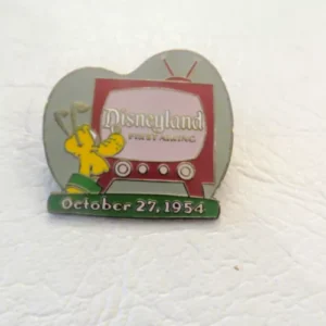 Disney Disneyland October 27 1954 Pluto Pin