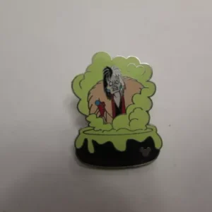 Disney WDW - Hidden Mickey Collection - Cruella Cauldron Pin