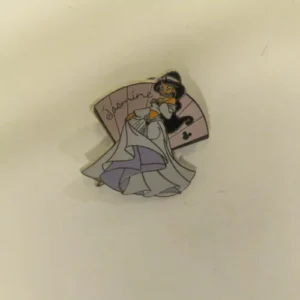 Disney Jasmine Purple Dress Hidden Mickey Pin