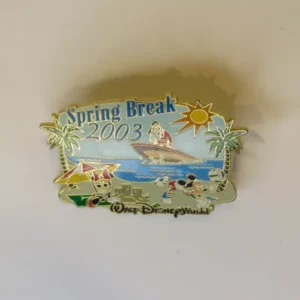 Disney WDW  Mickey, Minnie & Goofy  Spring Break  Pin