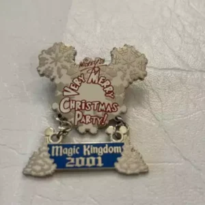 Disney Mickeys Very Merry Christmas Magic Kingdom 2001 Pin