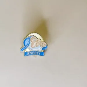 Disney Sneezy Dwarfs Snow White Promo Movie Pin