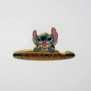 Disney WDW - Cast member Lilo and Stitch Disney Team Stitch Surfboard Pin