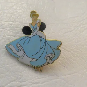 Disney Cinderella Blue Dress Pose Pin