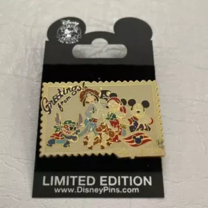 DCL LE Pirate Stitch Mickey Pin