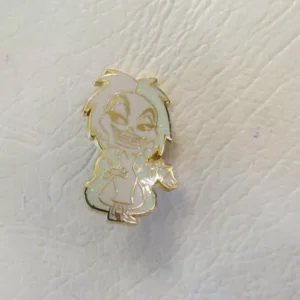 Disney Cruella 101 Dalmatians Villain Chaser Pink  Pin