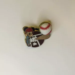 Disney Mickey Baseball  Sports   Free D  Black Color Variation Pin
