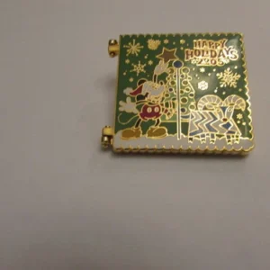 Disney WDW Happy Holidays Greeting Card Contemporary Resort Pin