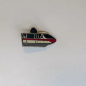 Disney   Red Monorail  Cast Lanyard  # Pin