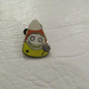 Disney NBC Lock Stock Barrel Candy Corn Hidden Mickey Pin