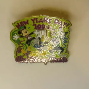 Disney WDW - Mickey, Donald, Pluto & Goofy - New Years Day 2004 Pin