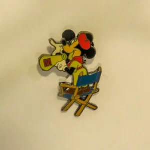 Disney Mickey Club TV Tin Boxed Pin Set Director Mickey Pin