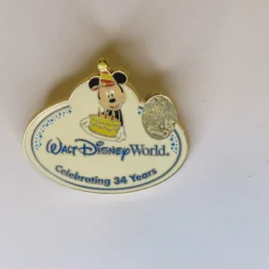Disney cast exclusive resort the anniversary cast name tag mickey mouse Pin