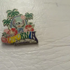 Disney Disney California Adventure Stitch Logo Pin