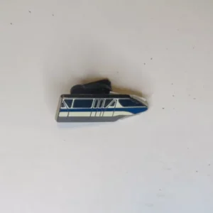 Disney   Blue Monorail  Cast Lanyard  # Pin