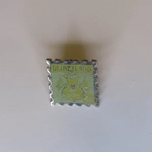 Disney DLR - 2008 hotel hidden mickey stamp collection - goofy 5 cent stamp Pin