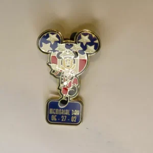 Disney   Memorial Day  Mickey Pin