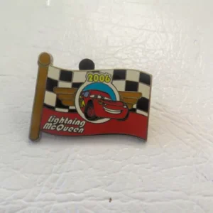 Disney Lightning McQueen Race Flag Mystery  Pin