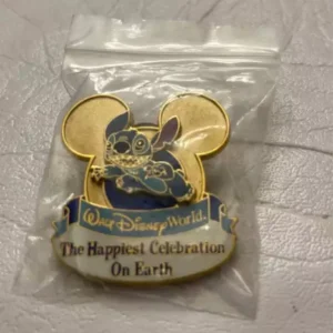 Disney Stitch The Happiest Celebration On Earth Pin