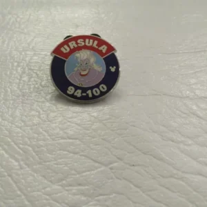 Disney Ursula Little Mermaid Parking Lot Sign Hidden Mickey Pin