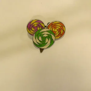 Disney Mickey Head Lollipop Pin