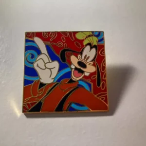 Disney  Psychedelic Square  (Goofy) Pin