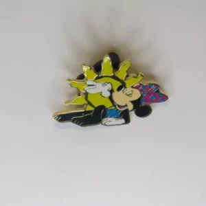 Disney   bathing beauty Minnie #4 cast lanyard 2 Pin