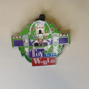 Disney Buzz Lightyear Holiday Nutcracker Pin