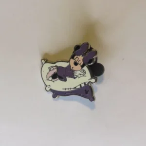 Disney Minnie Mouse Sleeping on Pillow Hidden Mickey Pin
