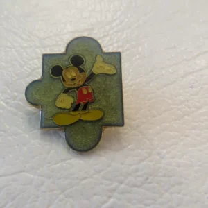 Disney Mickey Puzzle Piece Japan Pin