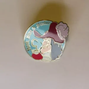 Disney Captain Hook Cast Lanyard Peter Pan Villain Pin