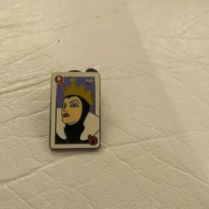 Disney Evil Queen Playing Card Hidden Mickey Pin