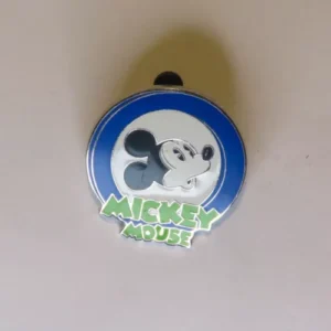 Disney Mickey Mouse Surprised Blue Pin