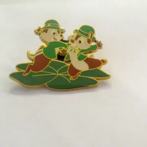 Disney Chip and Dale St. Patricks Day Pin