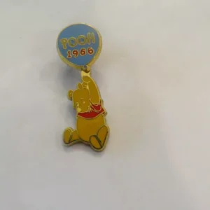 Disney Winnie The Pooh Blue Balloon Swivel  Pin